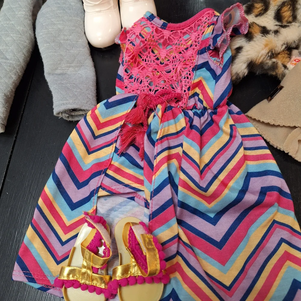 Our Generation 18 Inch Doll with Guitar & 4 Total Outfits - Picture 5 of 8